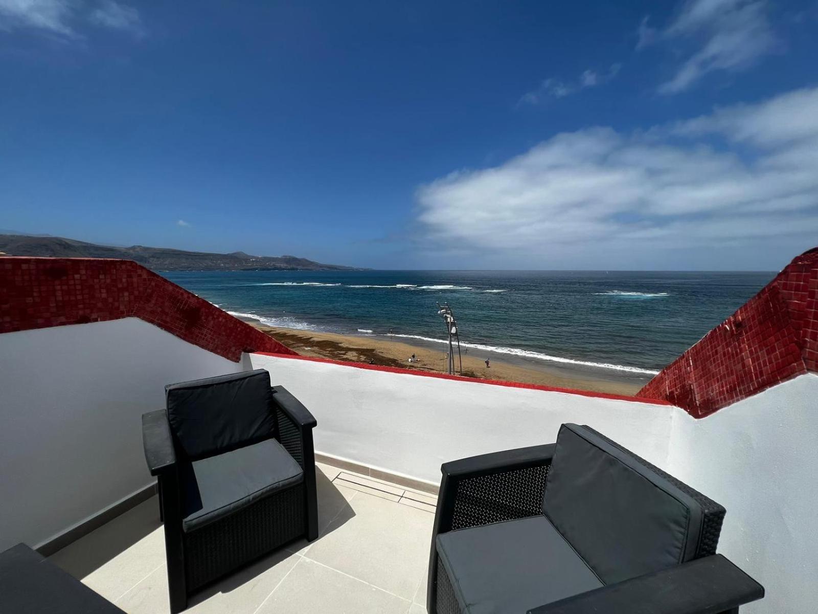Beach Seafront Lounge Trapiche  Exterior foto